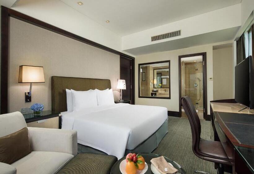 Люкс Вид на Сад, Xiamen C&d Hotel Free Welcome Snacks Oasis Garden