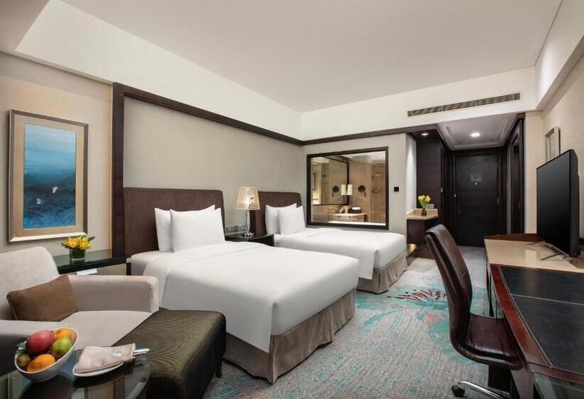 Номер Deluxe Вид на Сад, Xiamen C&d Hotel Free Welcome Snacks Oasis Garden