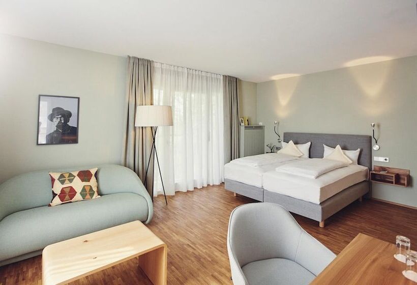 침실 1개 디럭스 아파트, Biohotel Alte Post