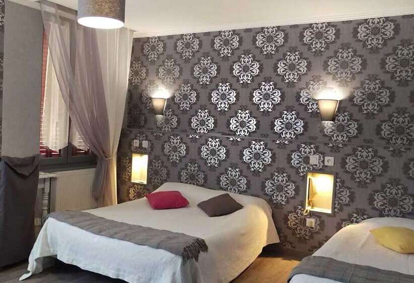 Номер Стандарт Трехместный, Logis Hotels   Auberge De L île   Hôtel 3 étoiles Et Restaurant