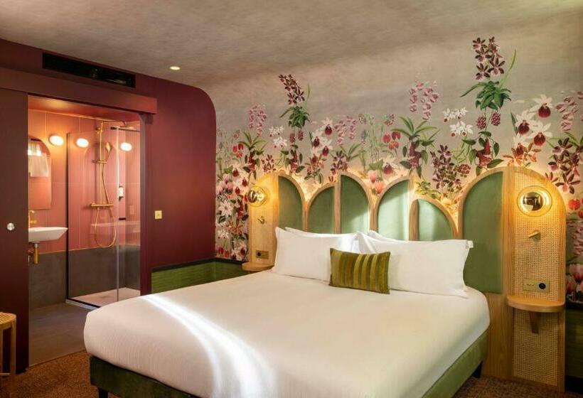 اتاق لوکس با تخت بزرگ, Hôtel Jardin De Cluny