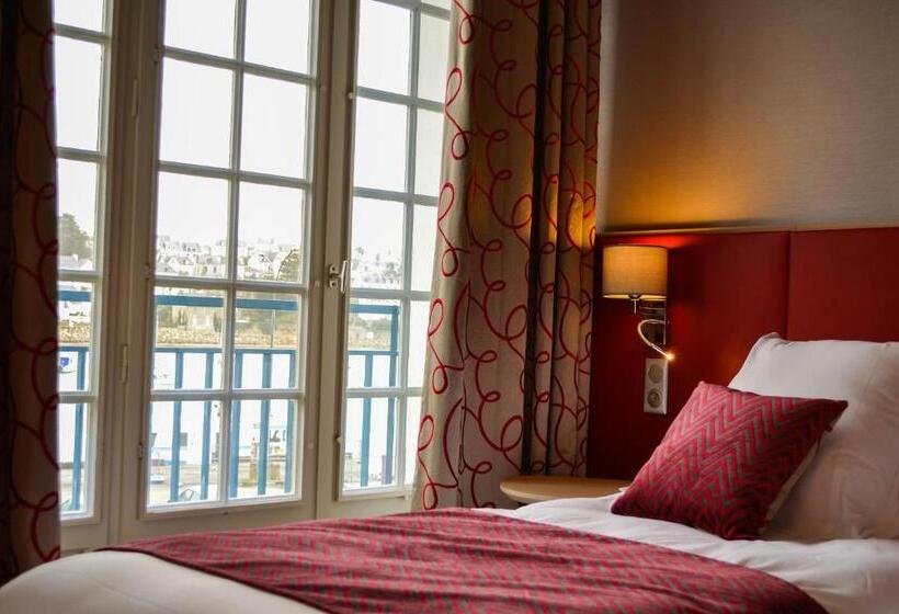 Номер Комфорт Вид на Море, Logis Hôtel Restaurant Le Goyen