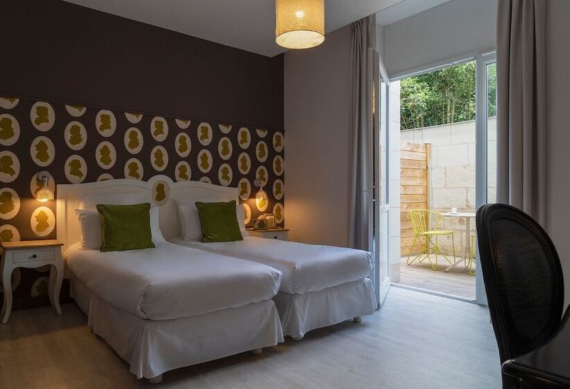 Номер Superior, The Originals Boutique, Hôtel Le Londres, Saumur