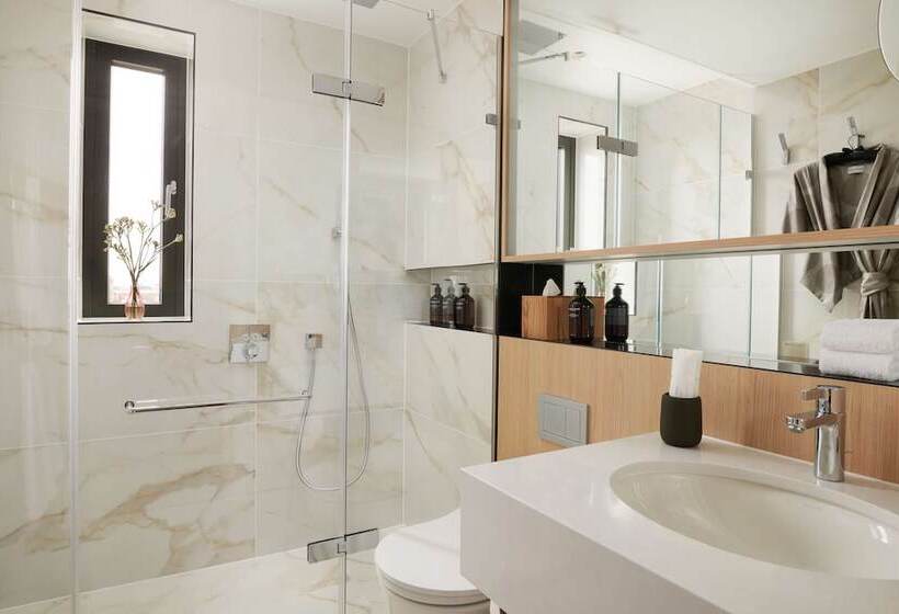 带阳台的豪华间, Nobu Hotel London Portman Square