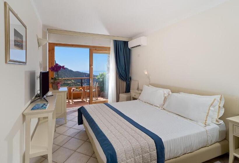 オーシャンビューデラックスルーム, Boutique Hotel Torre Di Cala Piccola