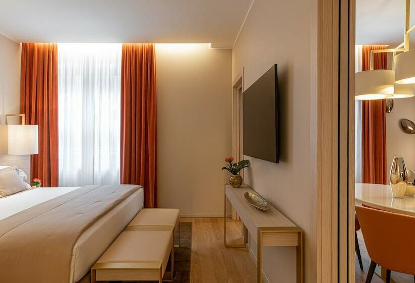 דירת דלוקס 2 חדרי שינה, Rosa Grand Milano   Starhotels Collezione