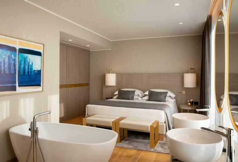 דירת פנטהאוז 1 חדרי שינה, Rosa Grand Milano   Starhotels Collezione