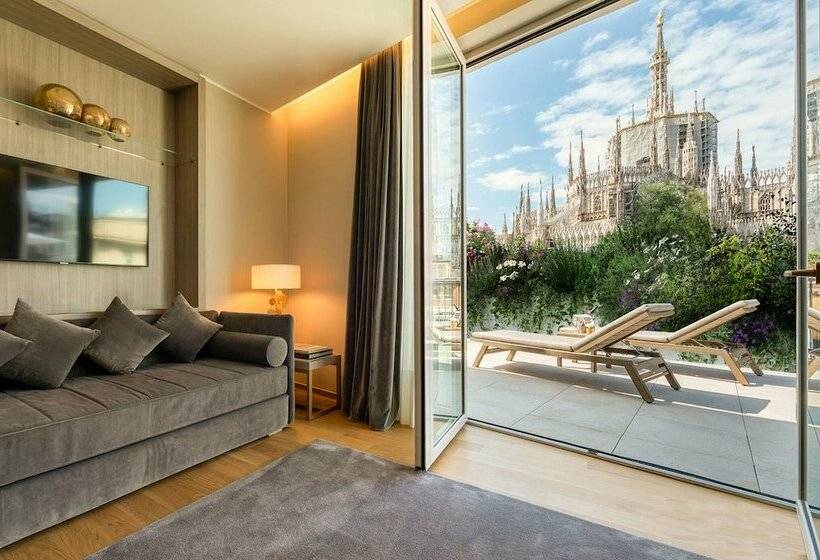דירת פנטהאוז 1 חדרי שינה, Rosa Grand Milano   Starhotels Collezione