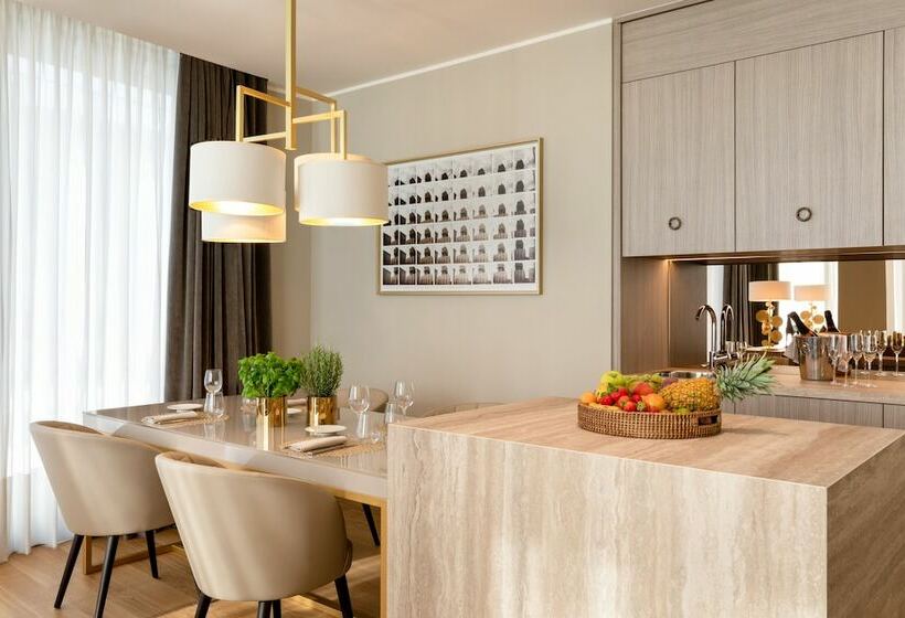 דירת פנטהאוז 1 חדרי שינה, Rosa Grand Milano   Starhotels Collezione