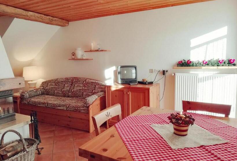 带1个卧室的高级公寓, Albergo Riglarhaus