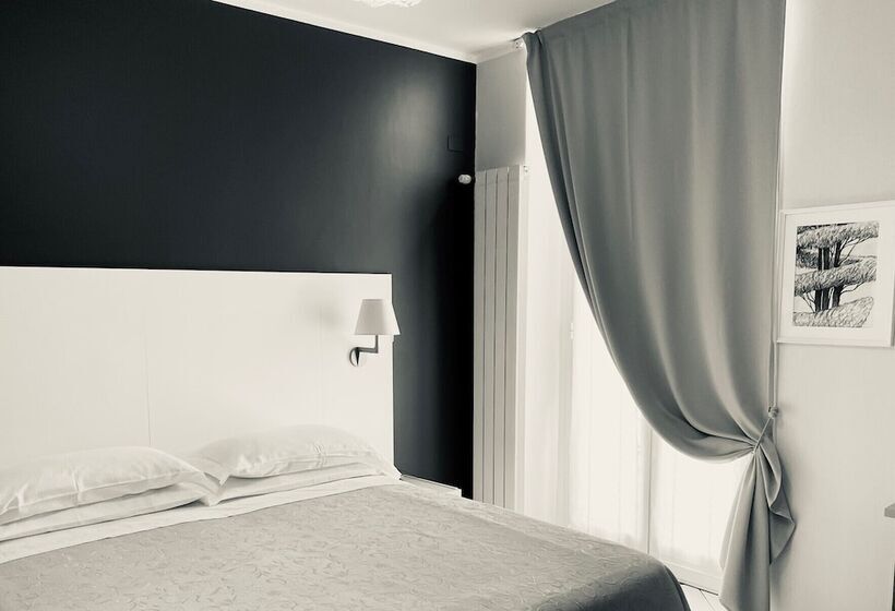 标准间侧面带海景, Albergo Belsoggiorno