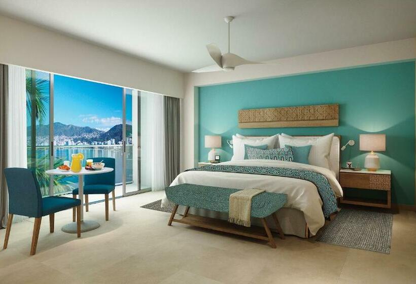 带观景的豪华间, Dreams Acapulco Resorts & Spa   All Inclusive