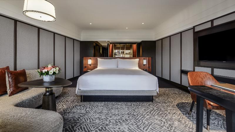 غرفة قياسية سرير كينج, Fairmont Singapore