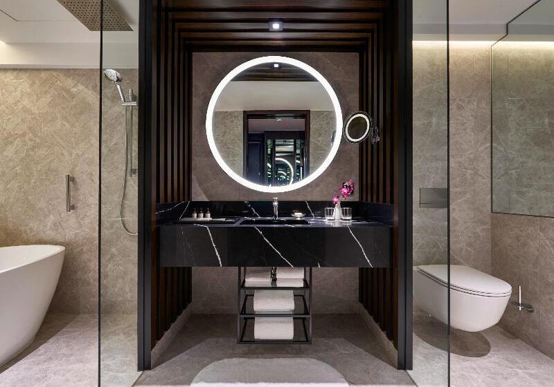 غرفة ديلوكس ذات إطلالة, Fairmont Singapore