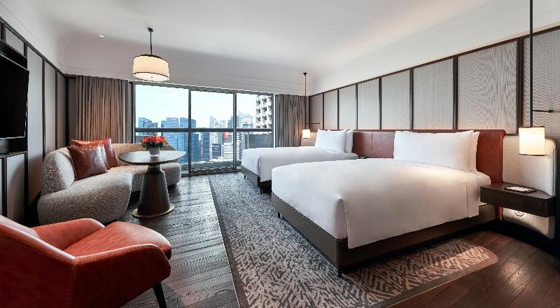 غرفة ديلوكس, Fairmont Singapore