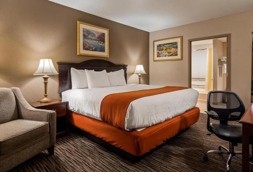 带大床的标准间, Best Western Gateway Adirondack Inn
