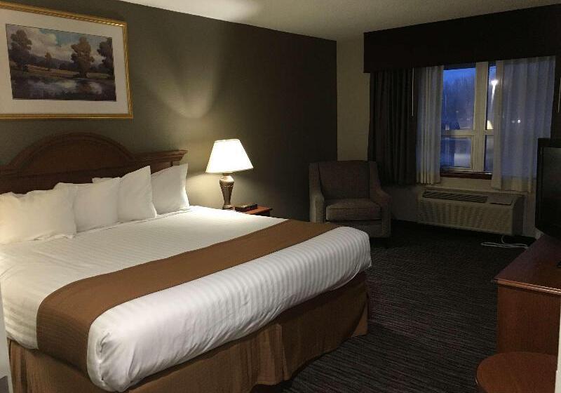 带大床的套房, Best Western Gateway Adirondack Inn