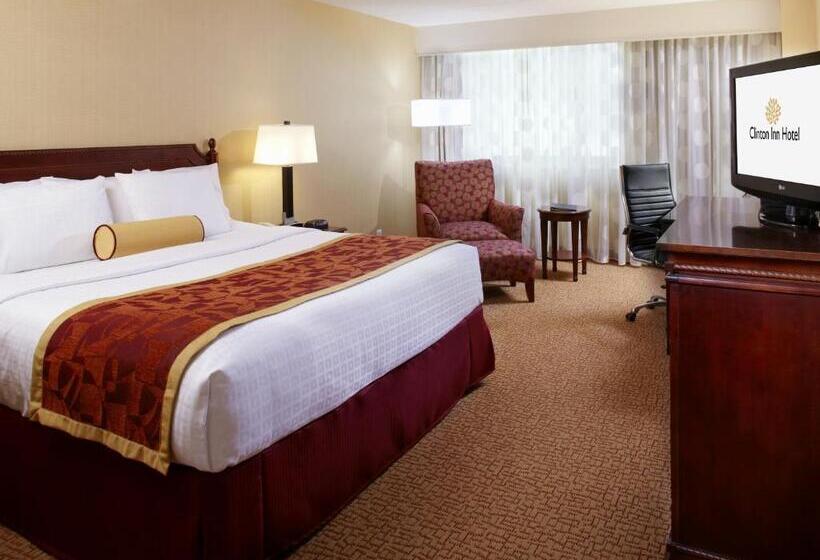 Номер Стандарт Кровать Кинг Адаптированный для Инвалидов, Clinton Inn Hotel Tenafly