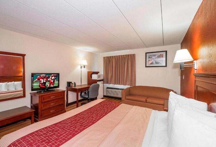 Номер Superior Кровать Кинг, Red Roof Inn Hartford  Vernon