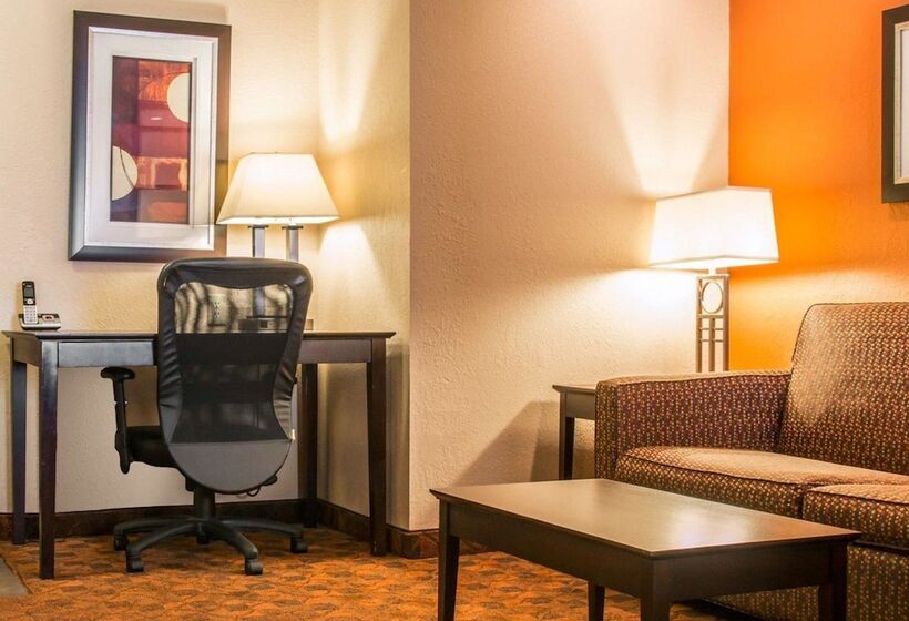 מיטת קינג בסוויטה, Comfort Inn & Suites And Conference Center