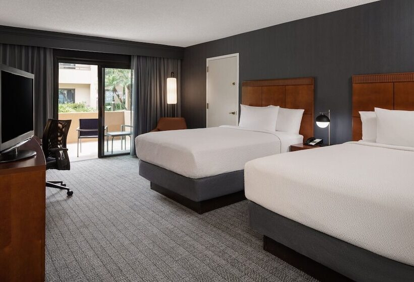 Номер Стандарт 2 Двуспальные Кровати, Courtyard Anaheim Buena Park