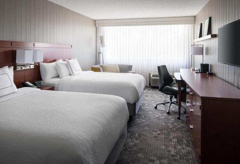 Pokój Standard 2 Łóżka Małżeńskie, Courtyard By Marriott Richmond Berkeley