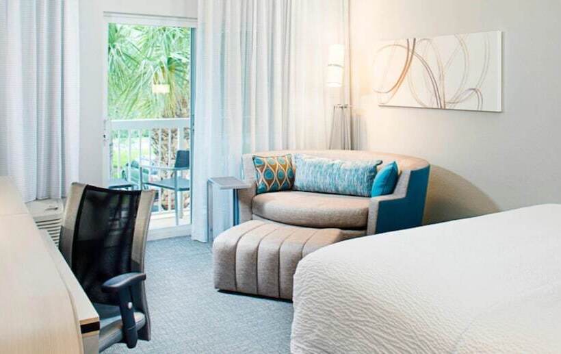 ２ダブルベッドのスタンダードルーム, Courtyard By Marriott West Palm Beach