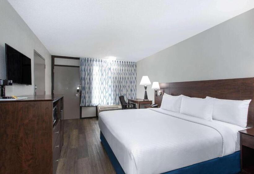 带大床的标准间, Days Inn By Wyndham Orlando Conv. Center/international Dr