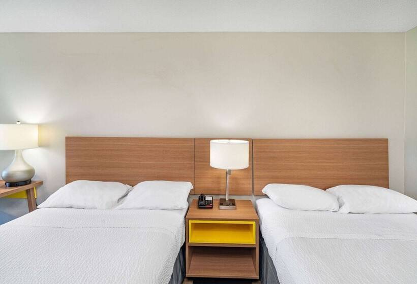 اتاق استاندارد با 2 تخت دوبل, Days Inn By Wyndham Owensboro