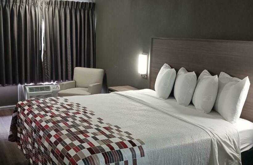 디럭스 룸 킹사이즈 침대, Red Roof Inn Fort Worth West