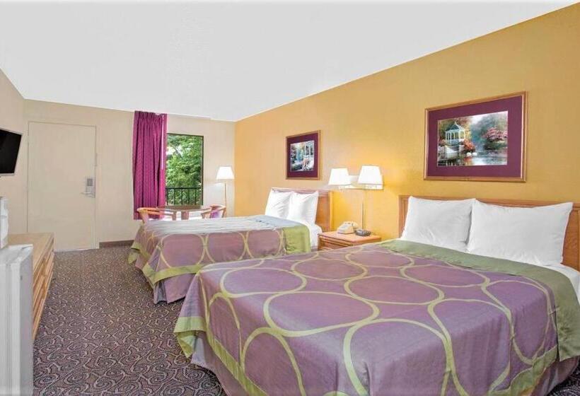 Номер Стандарт 2 Двуспальные Кровати, Super Inn Williamsburg