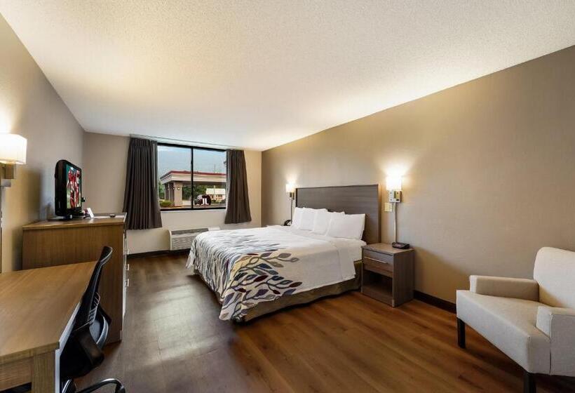 Номер Deluxe Кровать Кинг, Red Roof Inn Painted Post