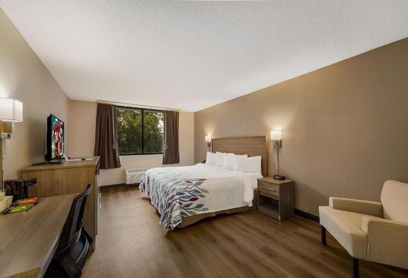 Номер Deluxe Адаптированный для Инвалидов, Red Roof Inn Painted Post