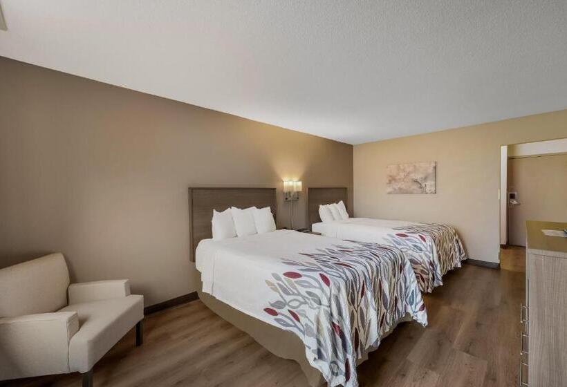 Номер Deluxe Адаптированный для Инвалидов, Red Roof Inn Painted Post