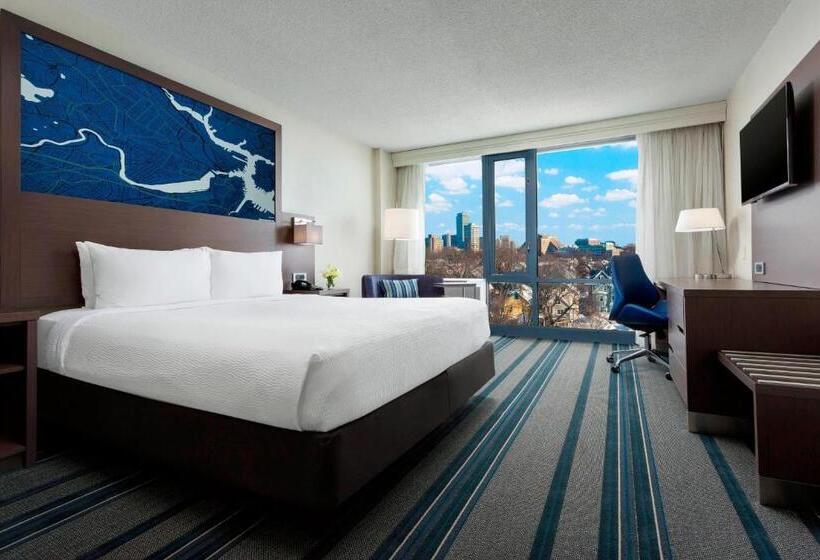 스탠다드 룸 킹사이즈 침대, Courtyard By Marriott Boston Cambridge