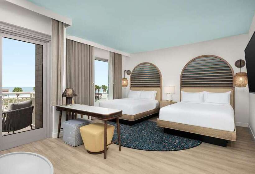 Номер Стандарт с Балконом, Hilton Garden Inn St. Pete Beach