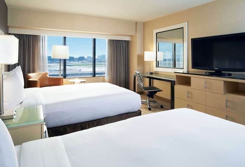 اتاق استاندارد با 2 تخت دوبل, Hilton Los Angeles Airport