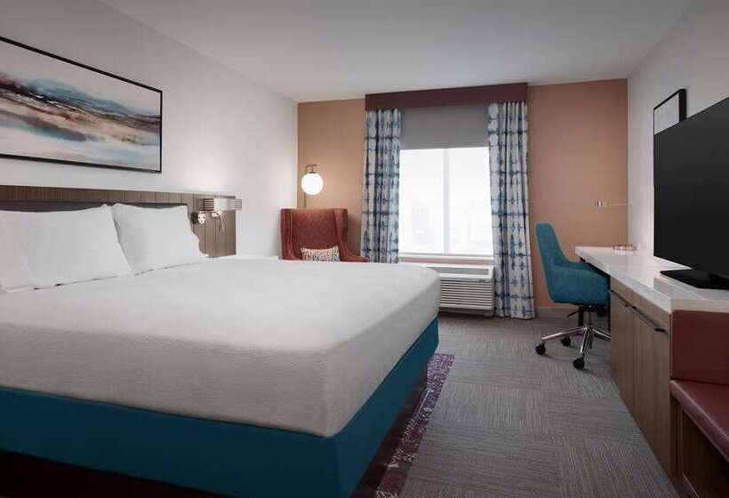 اتاق استاندارد با تخت بزرگ, Hilton Los Angeles Airport