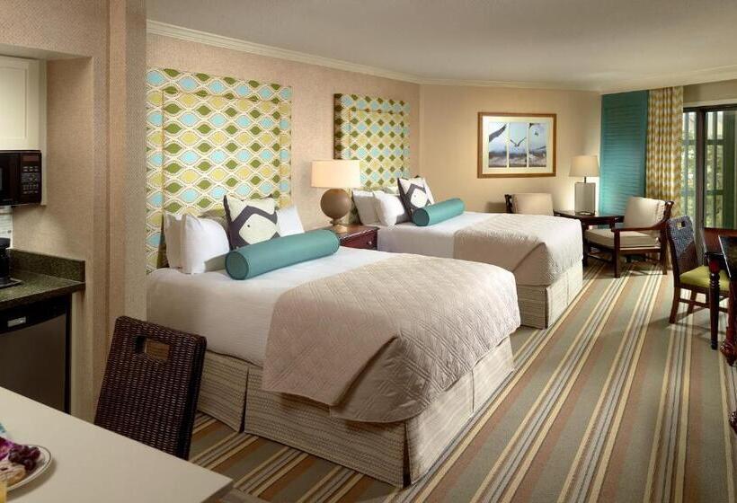 Belső Udvarra Néző Standard Stúdió Szoba, Omni Hilton Head Oceanfront Resort