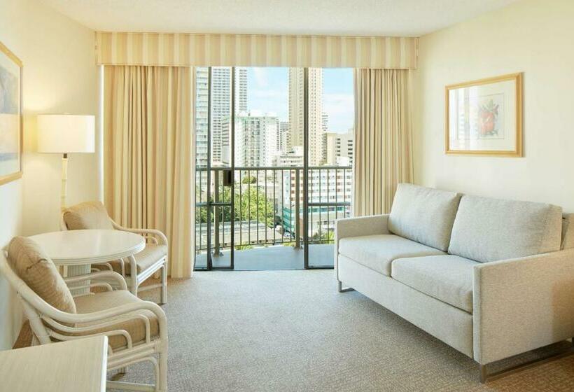Номер Стандартный с Видом, Outrigger Waikiki Paradise