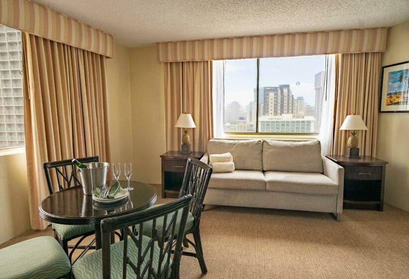 Люкс 2 Спальни, Outrigger Waikiki Paradise