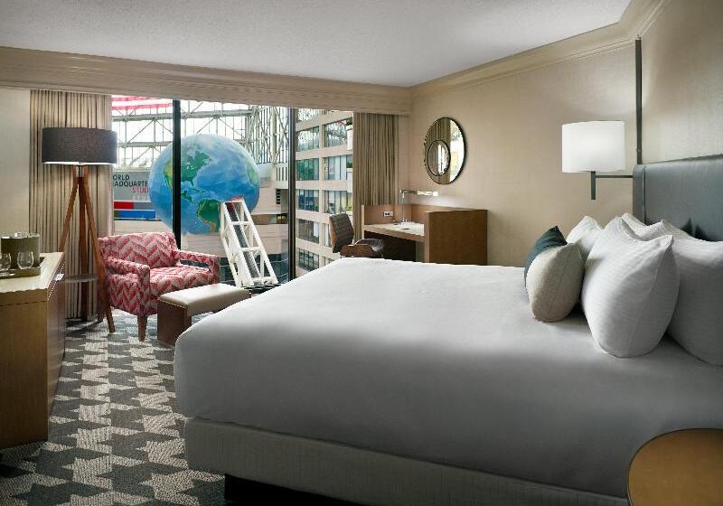 Номер Deluxe Кровать Кинг, Omni Atlanta Hotel At Centennial Park