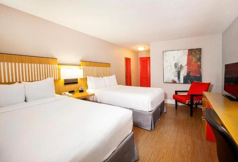 اتاق استاندارد با 2 تخت دوبل, Wyndham Orlando Resort International Drive