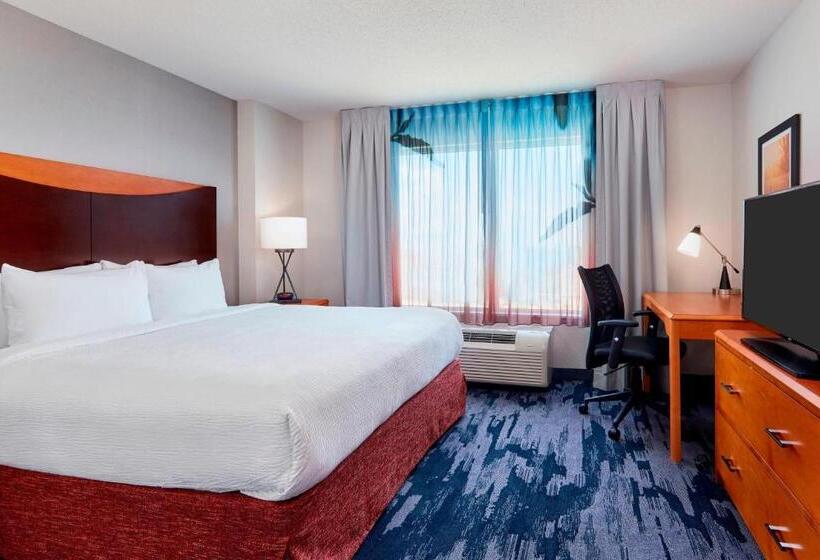 Quarto Estandar Cama King, Fairfield Inn Suites Indianapolis Downtown