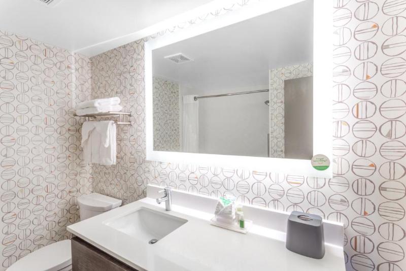 Quarto Standard Cama King para Deficientes, Holiday Inn Rockford, An Ihg