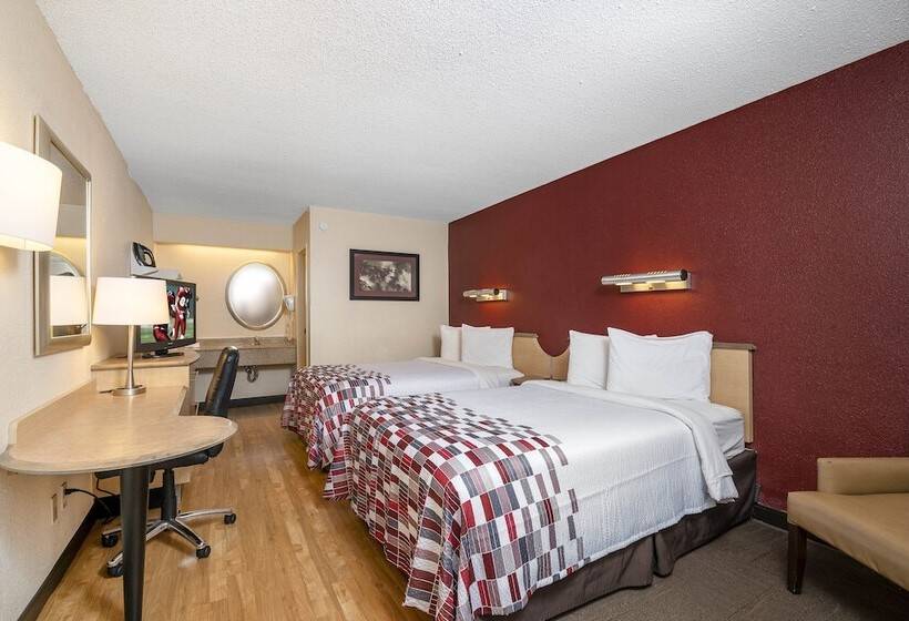 Номер Стандарт 2 Двуспальные Кровати, Red Roof Inn Buffalo  Niagara Airport