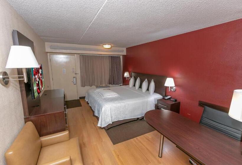 장애인을 위한 스탠다드 룸, Red Roof Inn Plus+ Columbus Ohio State University Osu
