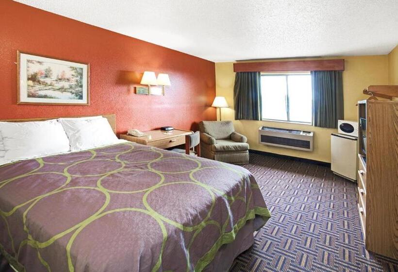 Номер Стандарт 2 Двуспальные Кровати, Super 8 By Wyndham Romeoville Bolingbrook