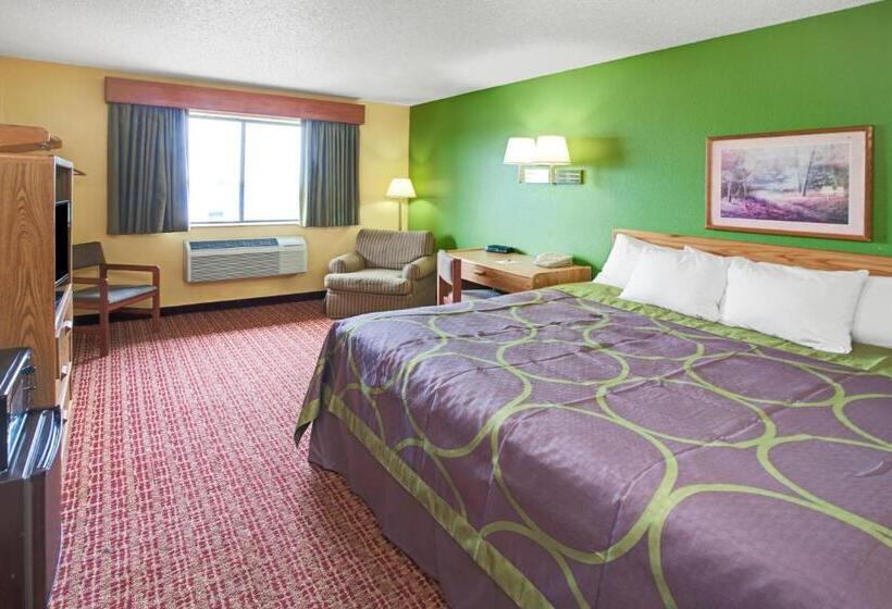 Стандартный Номер Кровать Кинг, Super 8 By Wyndham Romeoville Bolingbrook