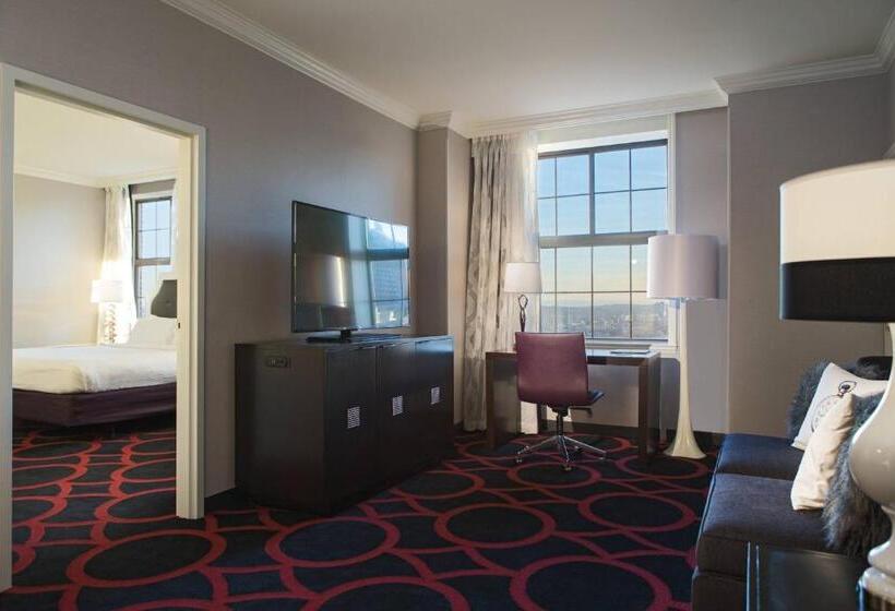 이그제큐티브 스위트 킹침대, Courtyard By Marriott Boston Downtown